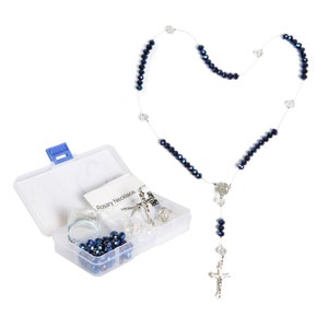 Rosary Making Supplies, Necklace Making Kit, Catholic First