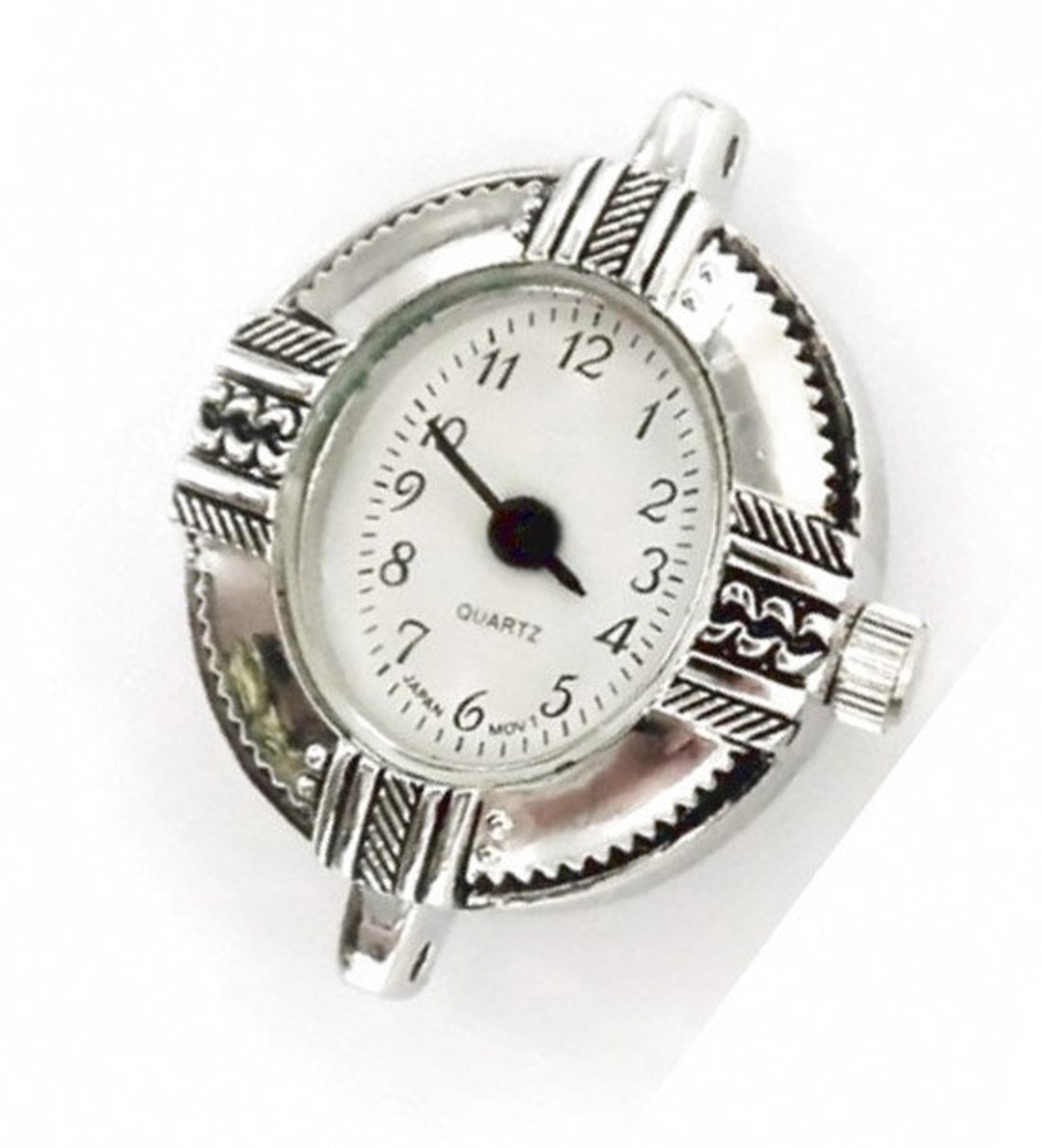 Silver Watch Face for Bracelet Watch DIY, Jewelry Craft