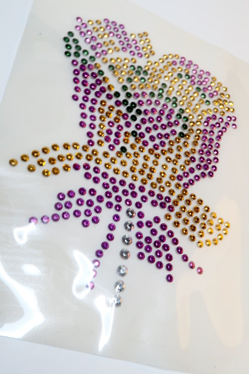 Hotfix Rhinestones Template Heat Transfer Designs Ready to Etsy