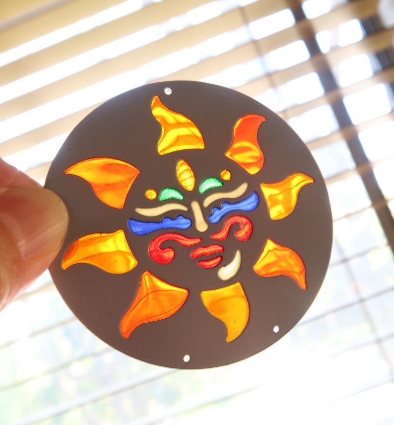 Suncatchers for Car Suncatcher Stained Glass Suncatcher Etsy