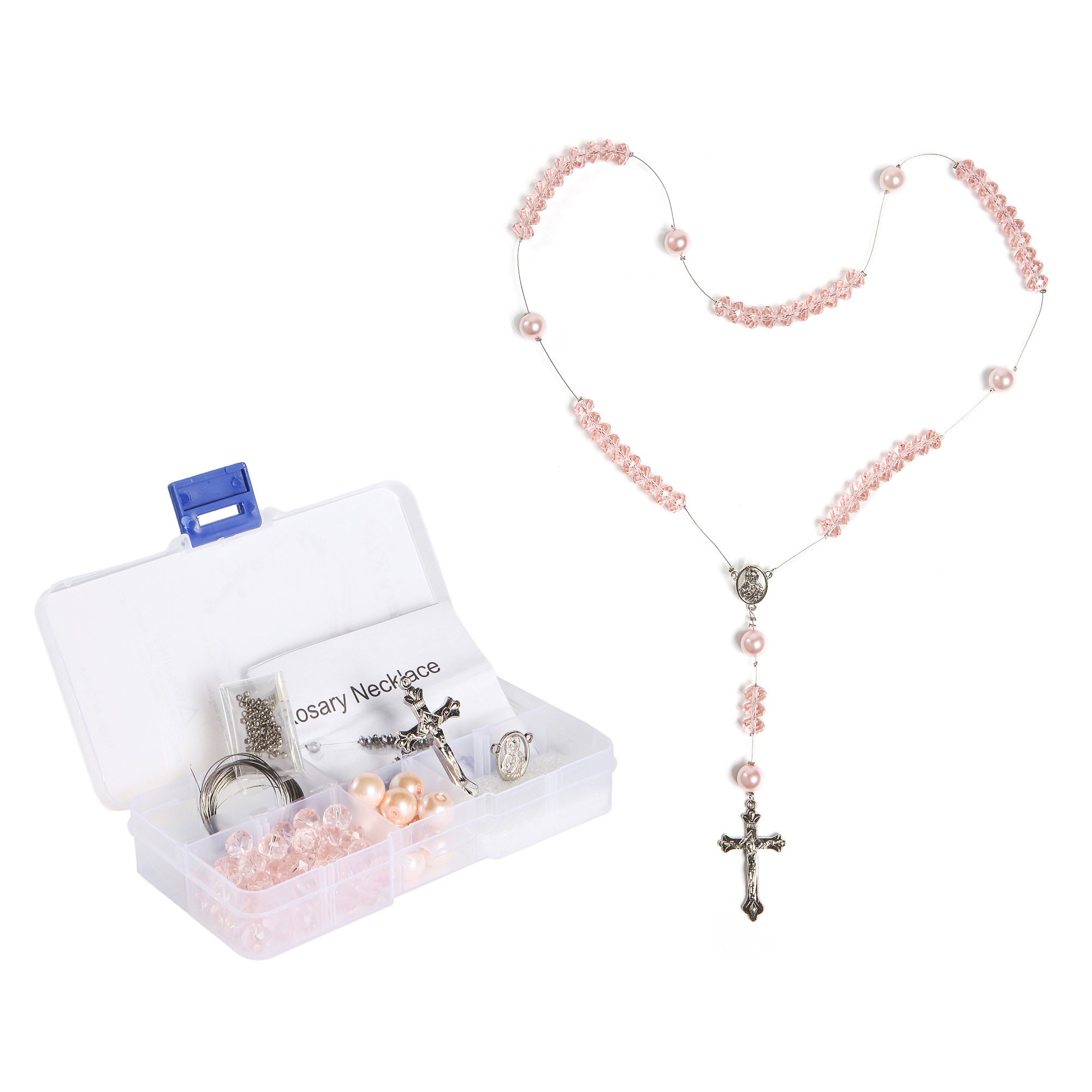 Best Rosary making kit. Enough for 8 rosaries! #11-11-1 p