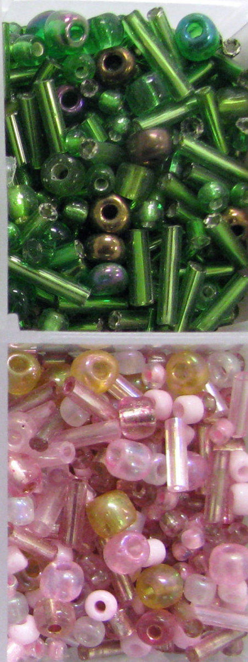 Seed Beads Kit Bead Box Bulk Seed Beads Assortment Lot Etsy