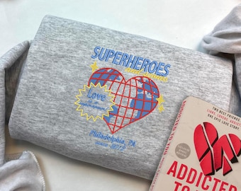 Inspired Addicted/Calloway Sisters Embroidered Sweatshirt, Booktok, Trendy shirt, book gift