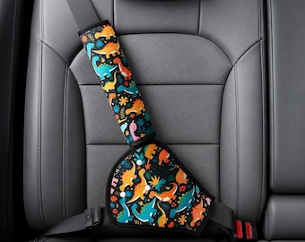 Child Car Seat Belt Adjuster – Anti-Choke Safety Strap Guard, Shoulder Positioner, Neck & Stomach Protection for Kids