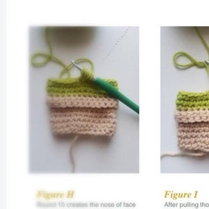 Baby yoda alien Crochet Cup Cozy PATTERN amigurumi new low price image 4