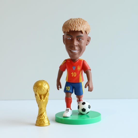 ワールドカップ スペイン ラミン・ヤマル フィギュア コレクタブル