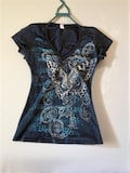 Harajuku Fairy Tee T-shirt, Gothic Streetwear Tee, Grunge Clothing For Him, 2000's style product logo