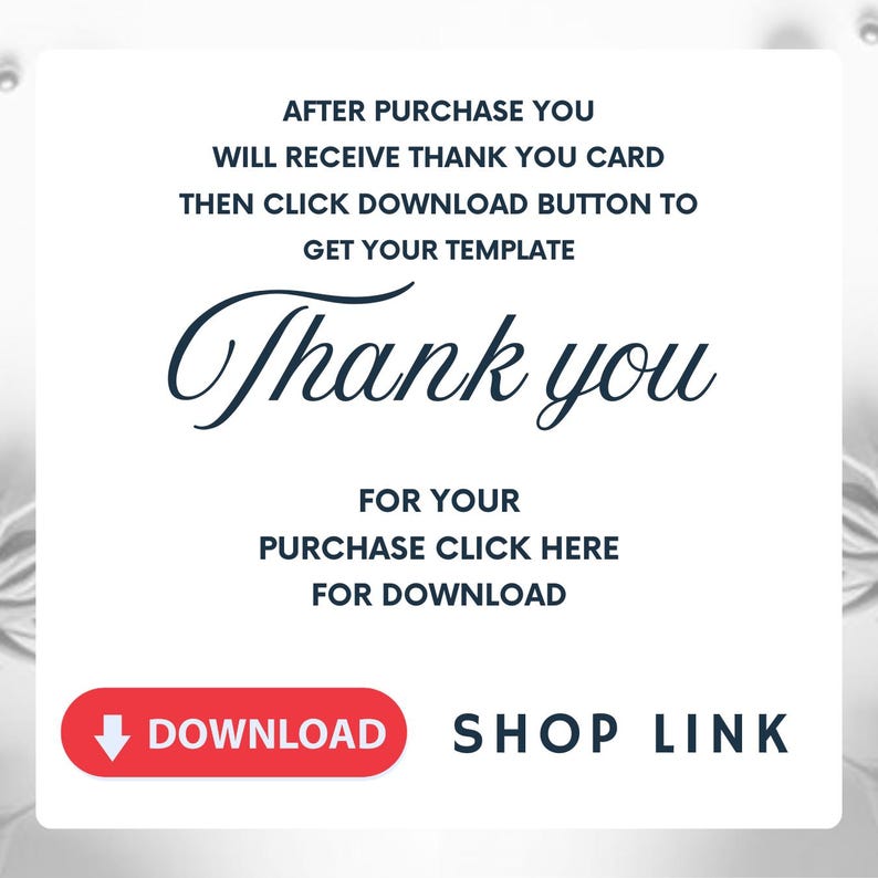 Editable Funeral Program Template Black Floral Canva, Memorial Service Booklet, Instant Download