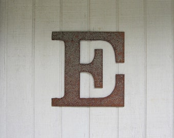 Metal letter "E"