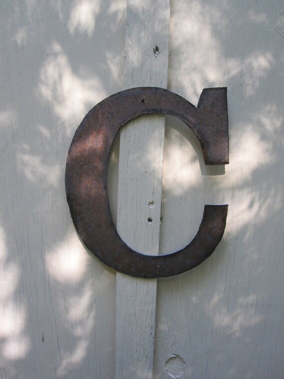 Metal Letter c | Etsy