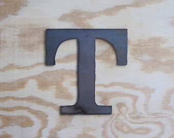 Metal letter "T"