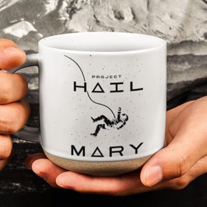 Projekt Hail Mary Tasse, Grace Rocky Save Stars Keramik, Sci-Fi Buch Liebhaber Geschenk