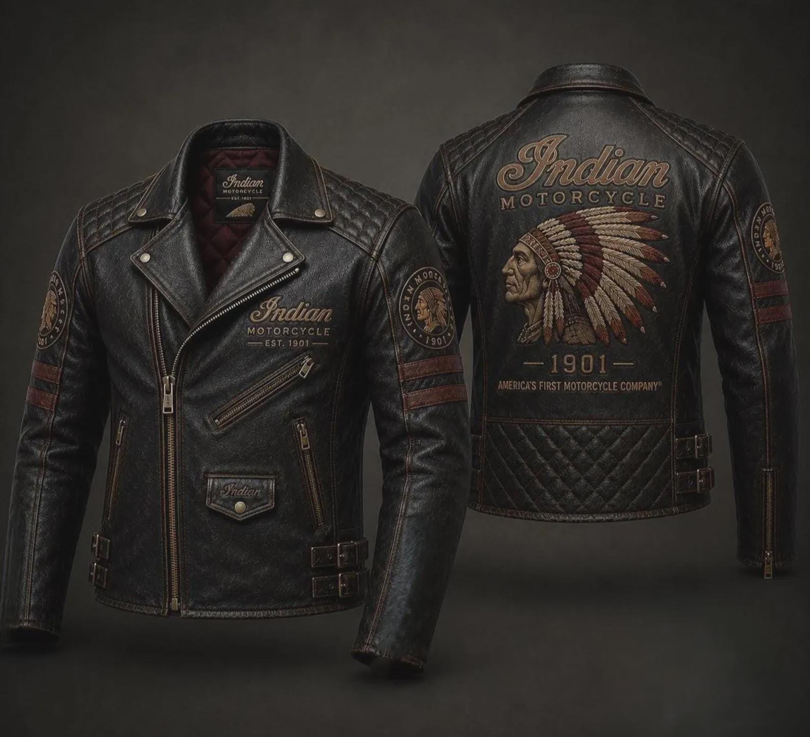 Triumph motorcycle leather jacket - Etsy 日本