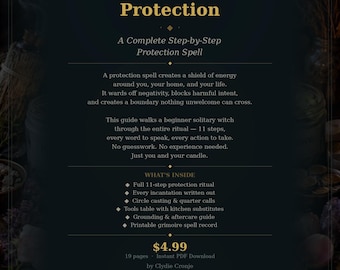 Protection Spell - Step by Step Guide