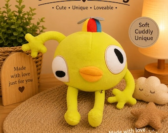 Game Inspired Scout Plush Toy | Cute Anime Character Stuffed Doll | Soft Gamer Plushie Collectible Gift for Fans