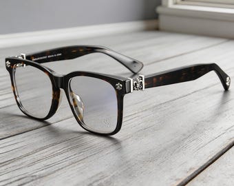 Gafas góticas, estilo gótico punk, detalle de flor Scout, gafas de estilo urbano vintage Y2K, regalo unisex.