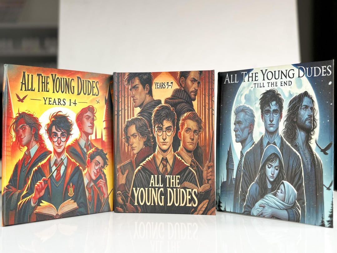 All the Young Dudes Book Series 3-volume Illustrated Set Fanfiction
