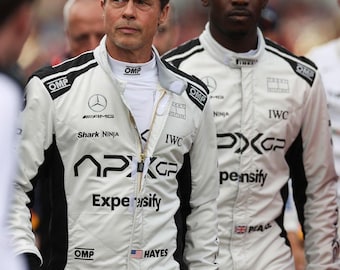 F1 Movie 2025 (APX) Tuta da corsa Go Kart + Passamontagna gratuito