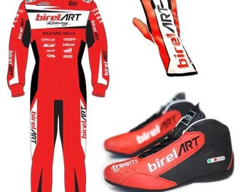 Nuova tuta da go-kart Birel ART + scarpe e guanti, passamontagna in omaggio - ELITE