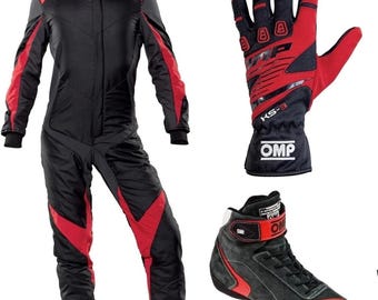 Complete ELITE racekit voor skelters: pak, handschoenen en schoenen | Beperkte voorraad