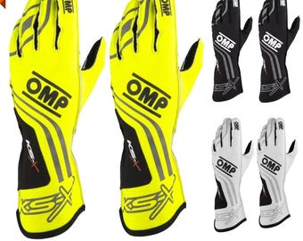 Nowe rękawice kartingowe OMP | Kup 1, a 2 dostaniesz GRATIS | Ultralekkie | Profesjonalny poziom przyczepności