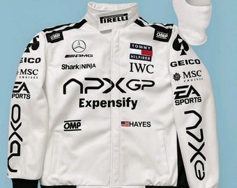 Giacca da corsa vintage APXGP / Stile motorsport unisex (sublimazione)