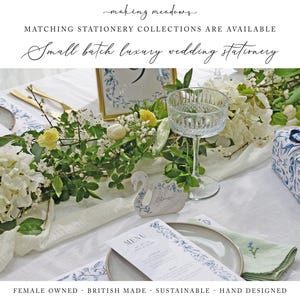 Making Meadows have matching wedding stationery available in a variety of different designs and collections