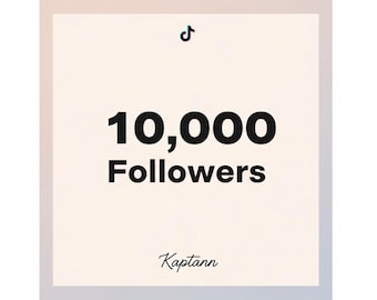 10000 abonnés TikTok | Vrais abonnés TikTok | Livraison rapide Croissance TikTok | Augmenter le nombre d'abonnés TikTok | Booster les réseaux sociaux