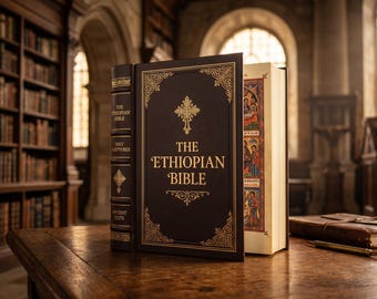 Ethiopian Bibel Gesamtausgabe: 88 Bücher mit Henoch & Jubiläen (Illustriertes Hardcover)