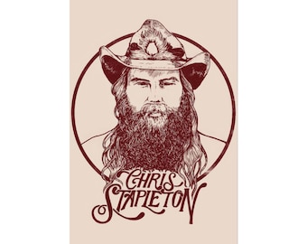 Chris Stapleton - From A Room Volume 2 Premium Matte Poster