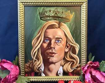 Lestat Gold Foil Print