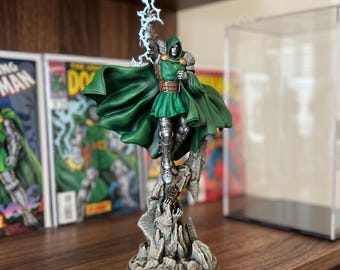 Dr Doom STL File – Marvel Doctor Doom 3D Print Model – Resin Dr.Doom Figure STL – Digital Download