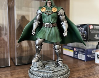Dr.Doom STL File – Marvel Doctor Doom 3D Print Model – Resin Dr Doom Figure STL – Digital Download