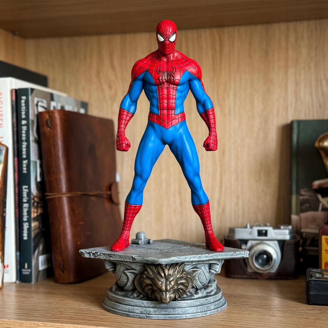 Spider-man STL File – Marvel Spider-man 3D Print Model – Resin Spider ...