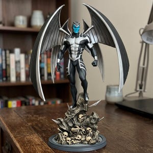 Aartsengel STL-bestand – Marvel X-Men 3D-printmodel – Aartsengelfiguur STL van hars – Digitale download