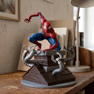 Spiderman STL File – Marvel Superhero 3D Print Model – Resin Figure STL – Digital Download