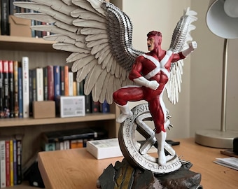 Angel X-Men STL File – Marvel Mutant Superhero 3D Print Model – Resin Figure STL – Digital Download