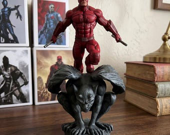 Daredevil Gargoyle STL File – Marvel Superhero 3D Print Model – Resin Figure STL – Digital Download