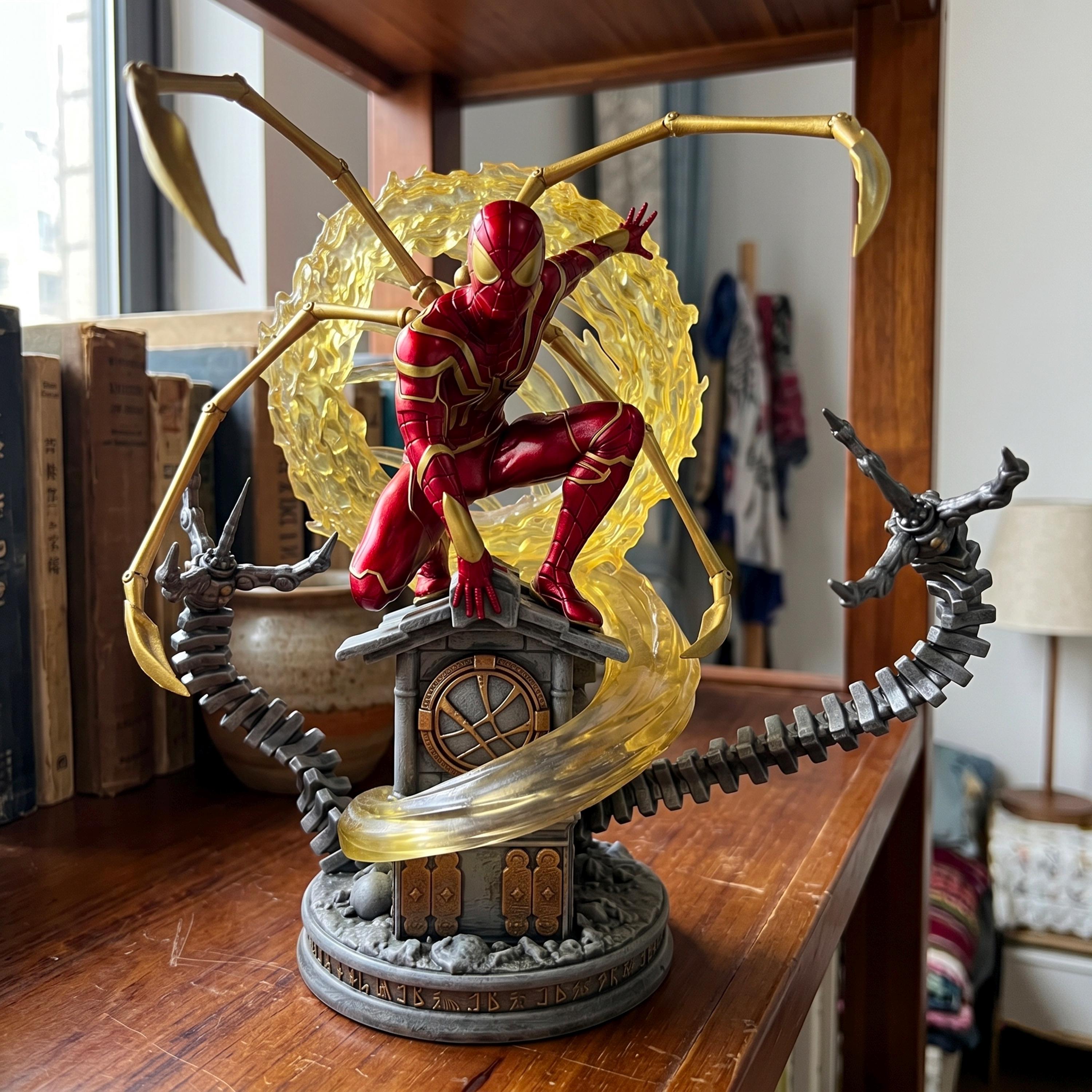 Classic Spiderman STL File, Iron Spider Suit 3D Print Model, Superhero ...