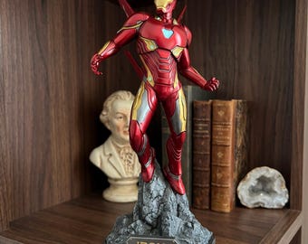 Iron Man Endgame STL File – Iron Man 3D Print Model – Marvel Superhero Figure STL – Digital Download