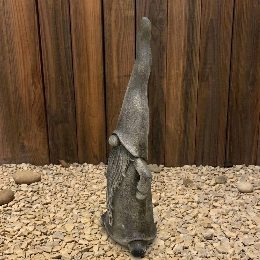 Concrete Nordic Gnome Statue Garden Gnome Sculpture Outdoor ...