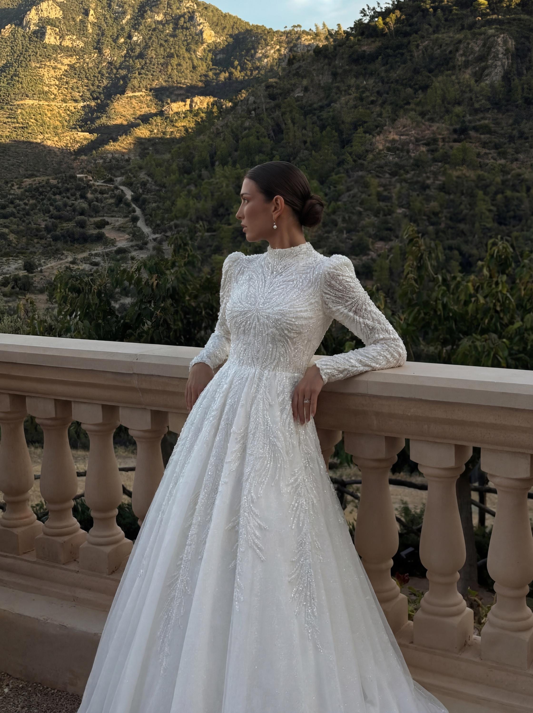 Luxury Muslim Wedding Dress - Etsy