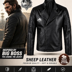 Diamond Dogs Leather Jacket - Etsy