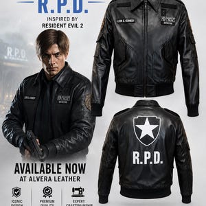 Raccoon City Police Jacket - Etsy