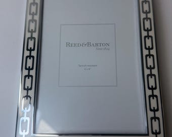 Reed & Barton  Silver Link Picture Frame