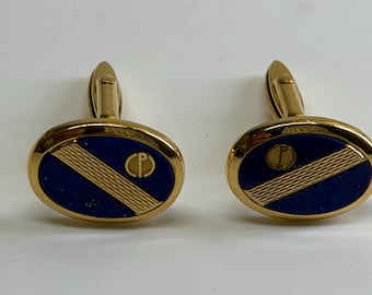 Dunhill Lapis Cuff Links