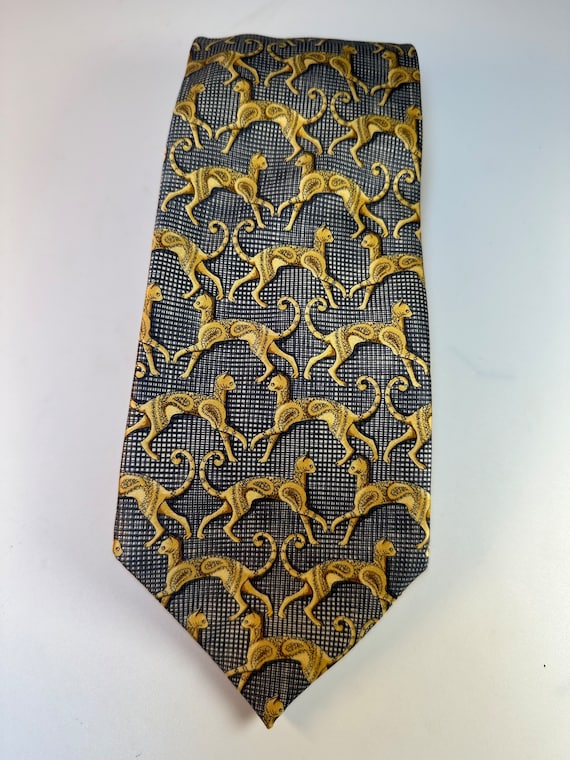 Lanvin Paris Silk Tie