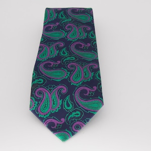 Turnbull And Asser Silk Paisley Tie