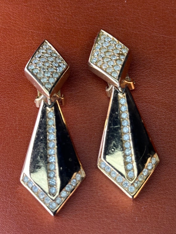 Christian Dior Clip On Earrings - image 5