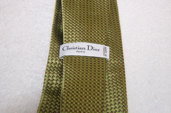 Vintage Christian Dior Silk Tie - image 3